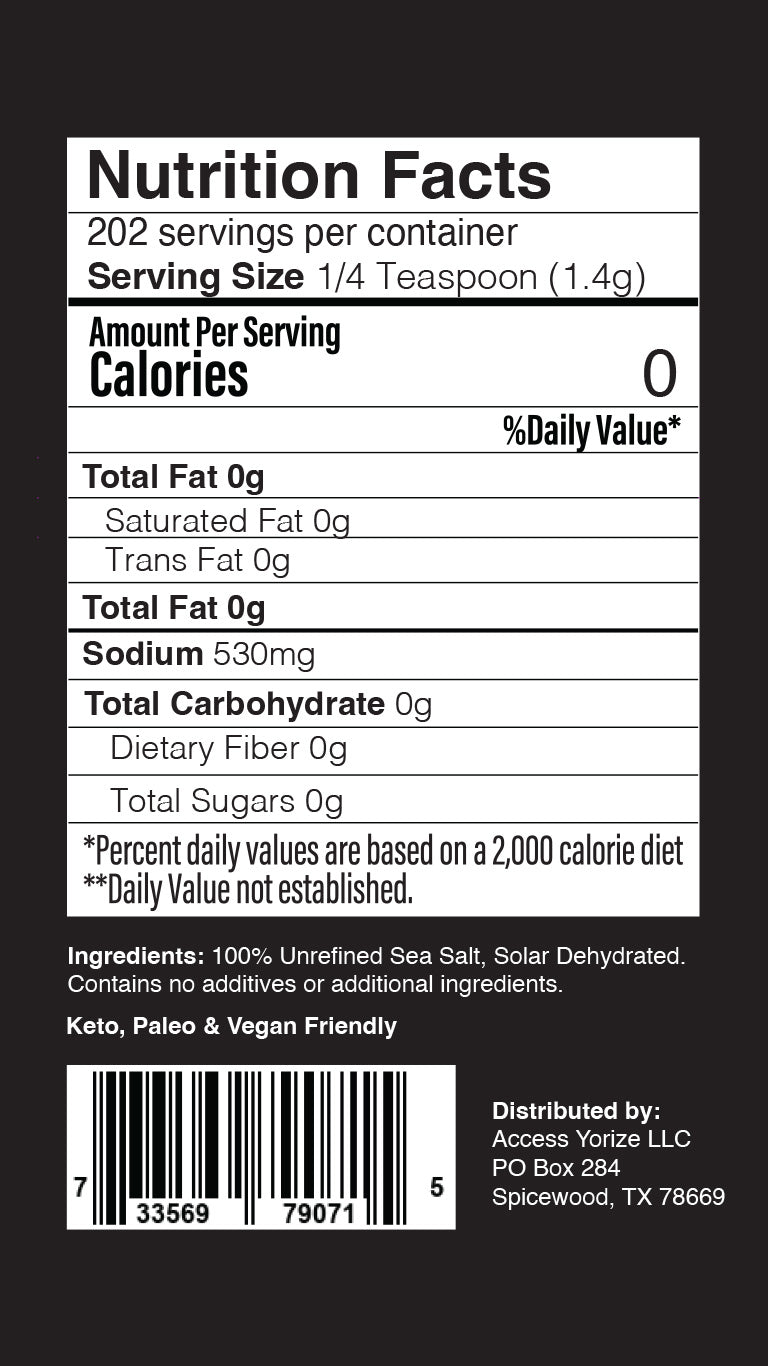 Off Salt Mineral Sea Salt