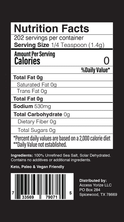 Off Salt Mineral Sea Salt
